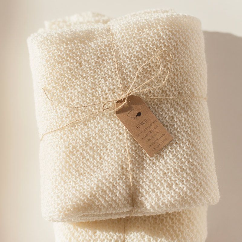 Mor Signes babytepper - Strikk