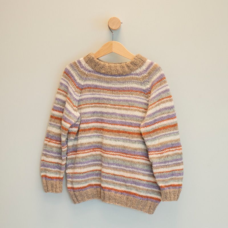 Stripegenser - Strikk