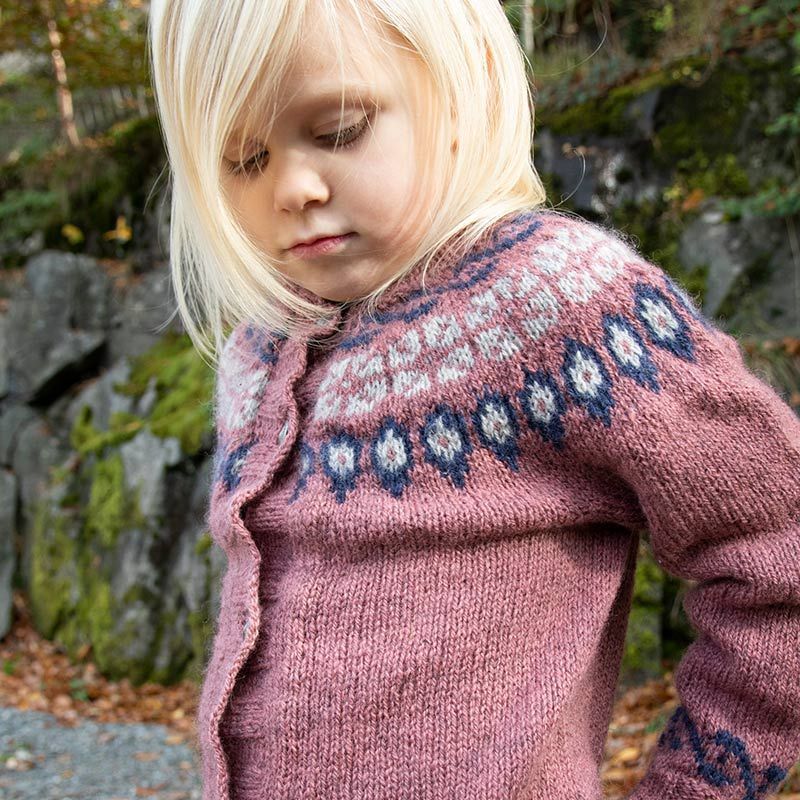 Eirajakke til mini - Strikk - nan