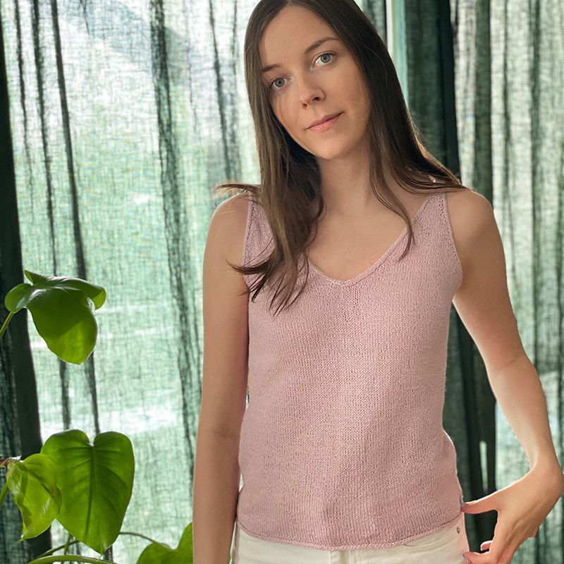 Sommersinglet - Strikk