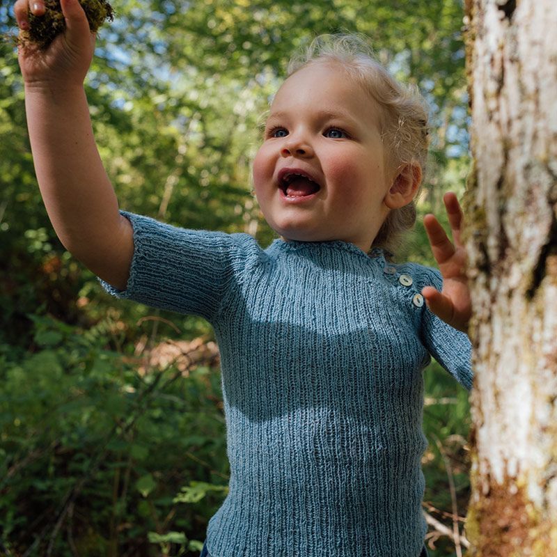 Lotta Sommertrøye - Strikk