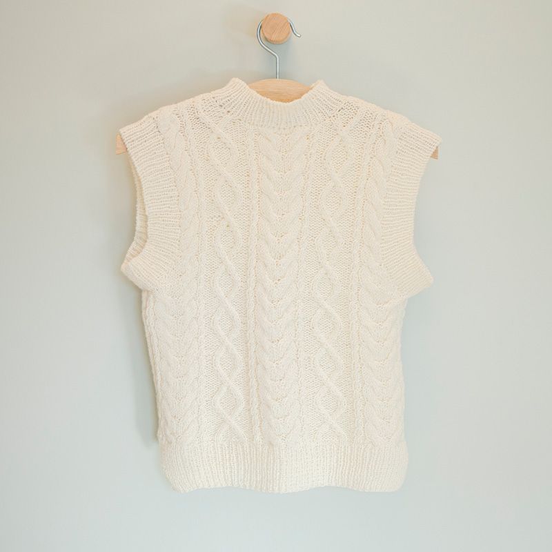Flettevest - Strikk - nan