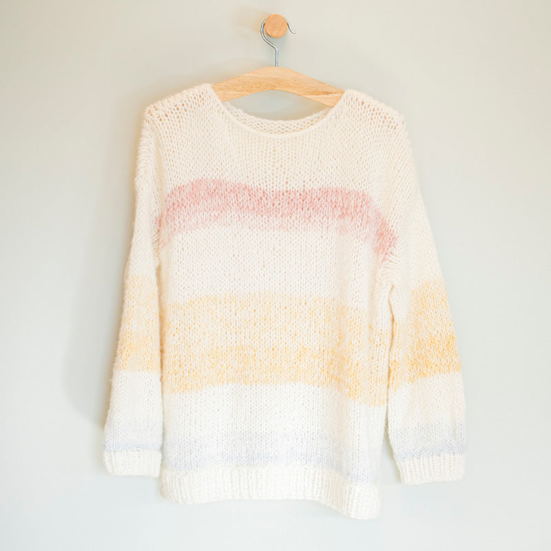 Gradient genser - Strikk