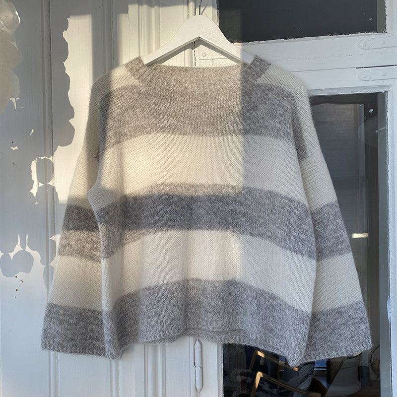 Sigrid stripegenser - Strikk