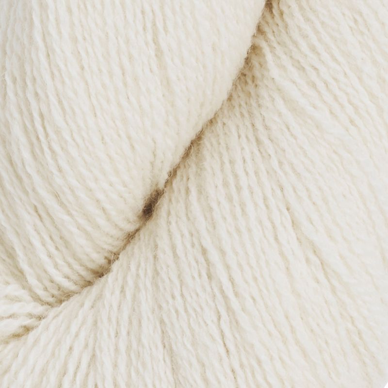Nøstebarns merinoull 100g  Naturhvit - swatch
