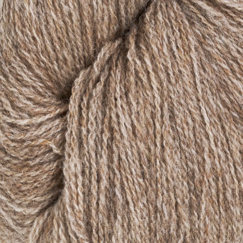Nøstebarns merinoull 100g Lys naturbrun - swatch