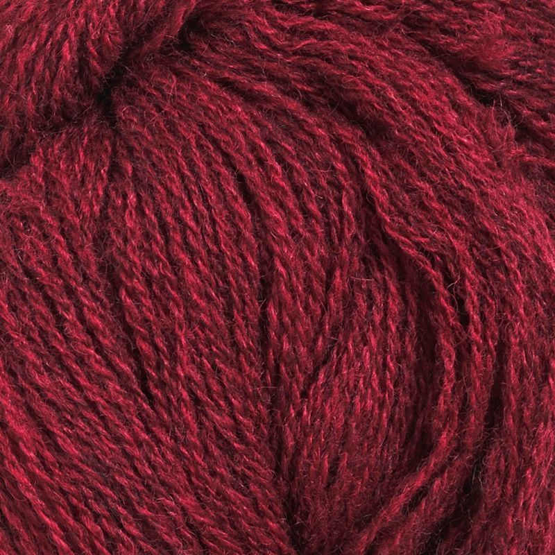 Nøstebarns merinoull 100g Burgunder - swatch