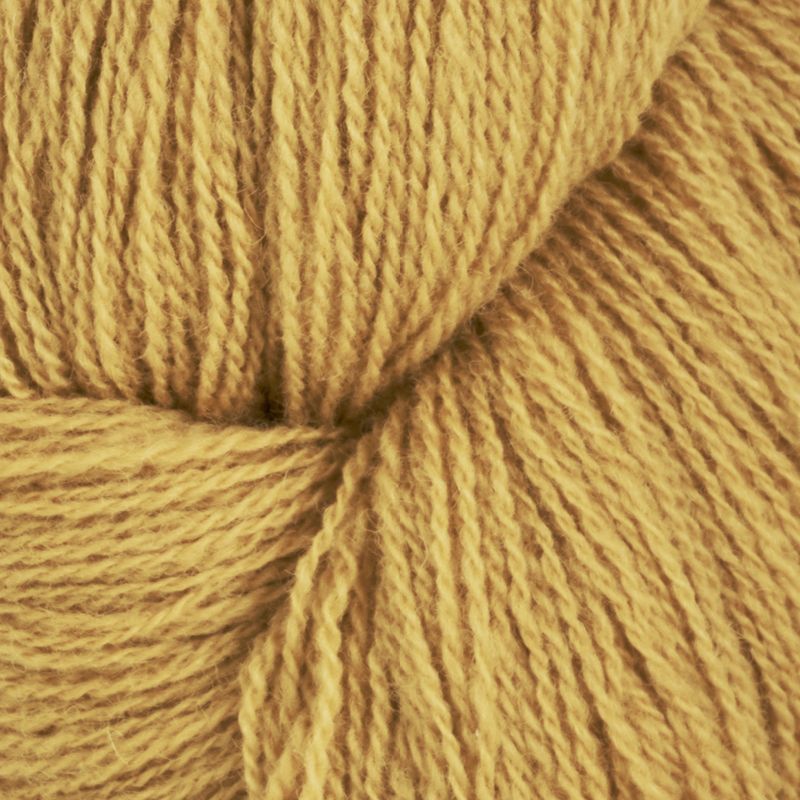 Nøstebarns merinoull 100g   Lys oker - swatch