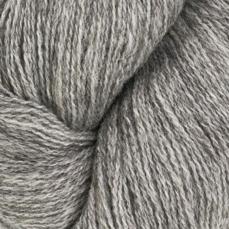 Nøstebarns merinoull 100g Naturgrå - swatch