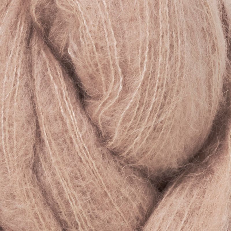 Fløffisilke 100g Champagnerosa - swatch