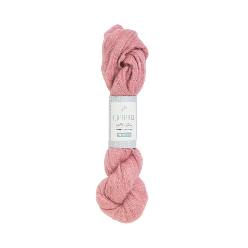 Fløffisilke 50g Gammelrosa