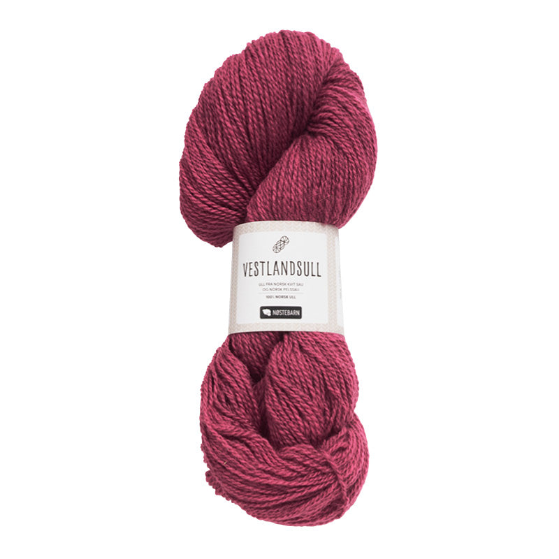 Vestlandsull 100g Plommon