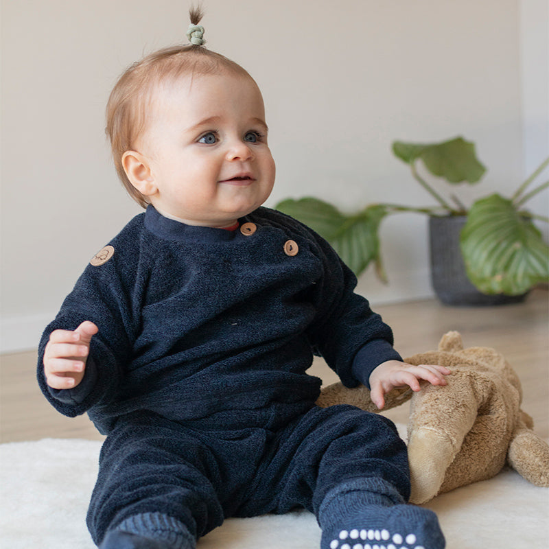 Babygenser i ullfrotté