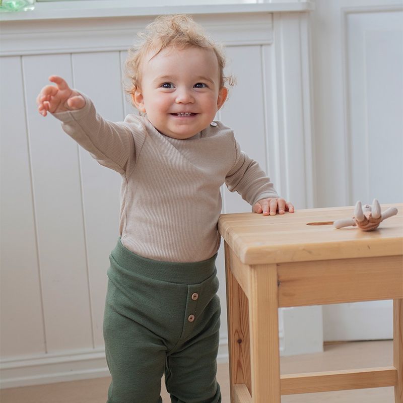 Babybukse i ull - Olivin