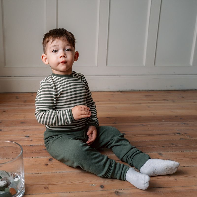 Babybukse i ull - Olivin