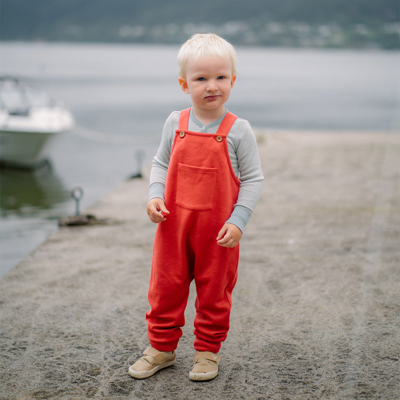 Babytrøye i ull med silke