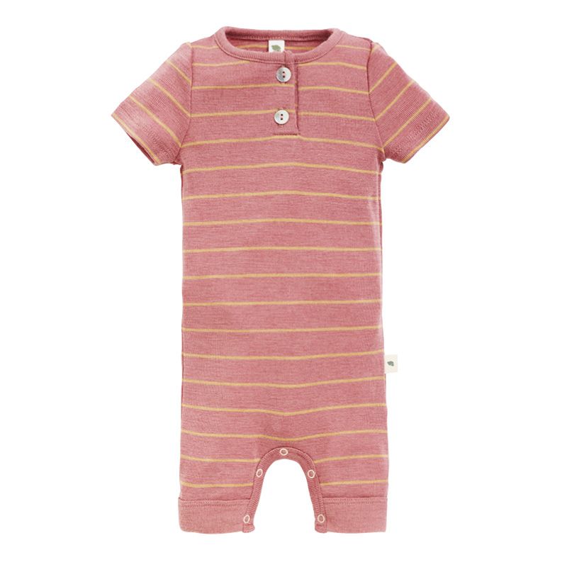 Sommerdress i ull med silke - Rosa