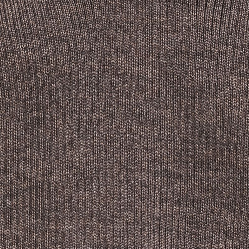Hals i ribbestrikket ull - lys brun - swatch