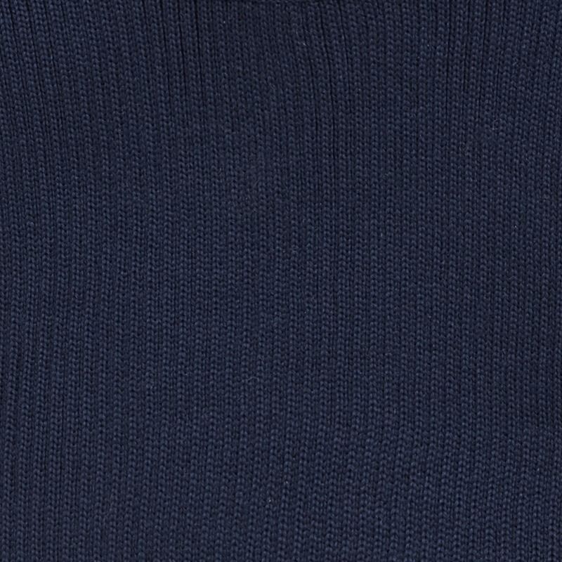 Hals one size i ribbestrikket ull - swatch