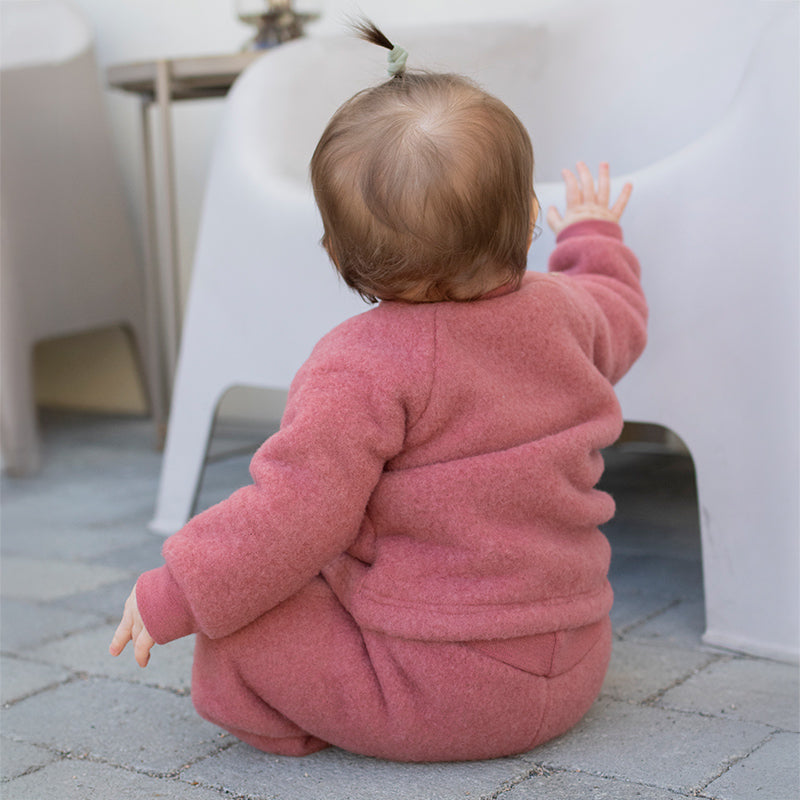 Babybukse i ullfleece