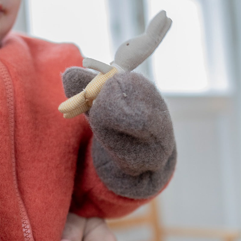 Babyvotter med tommel ullfleece, 2 (9mnd-2år)