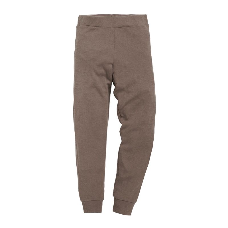 Joggebukse i ull - Brun