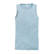 Singlet i ull med silke