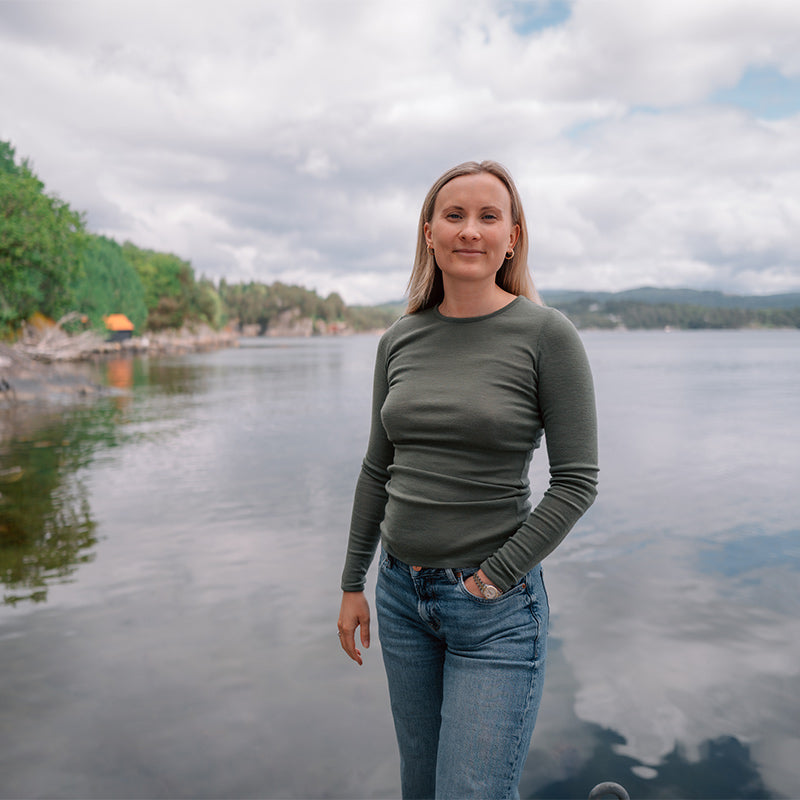 Ulltrøye/ullgenser dame