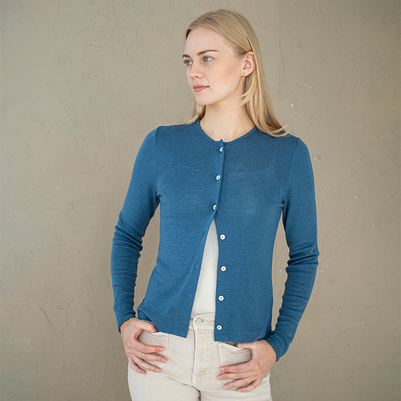Cardigan i ull