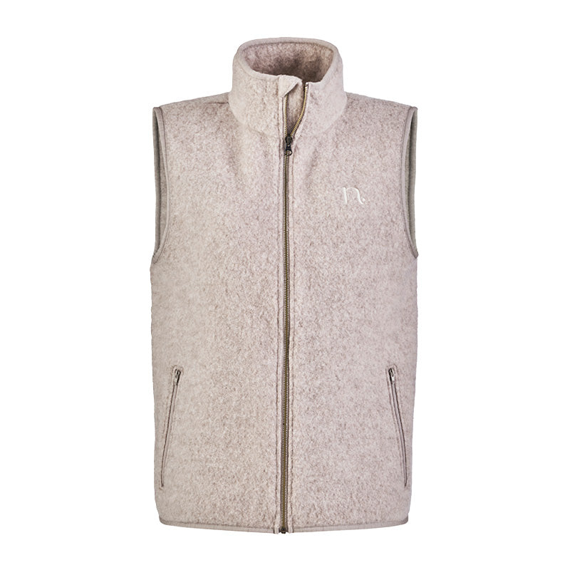 Vest i ullfleece