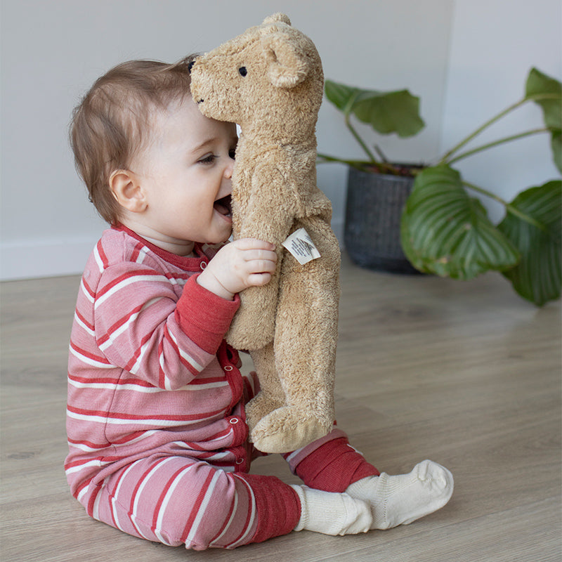 Teddybjørn i bomull, ca 40 cm