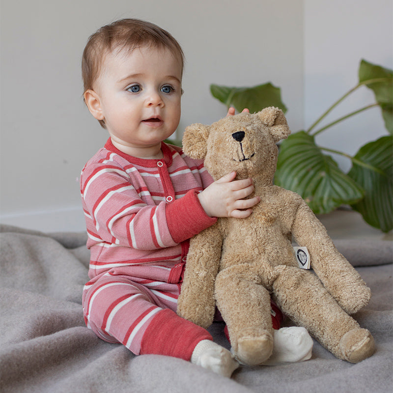 Teddybjørn i bomull, ca 40 cm
