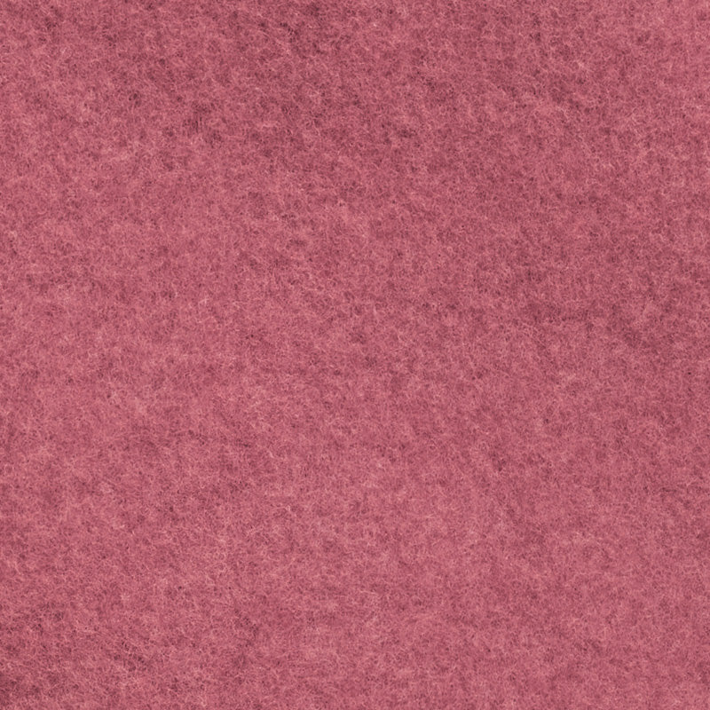 hettejakke i ullfleece - mørk rose - swatch