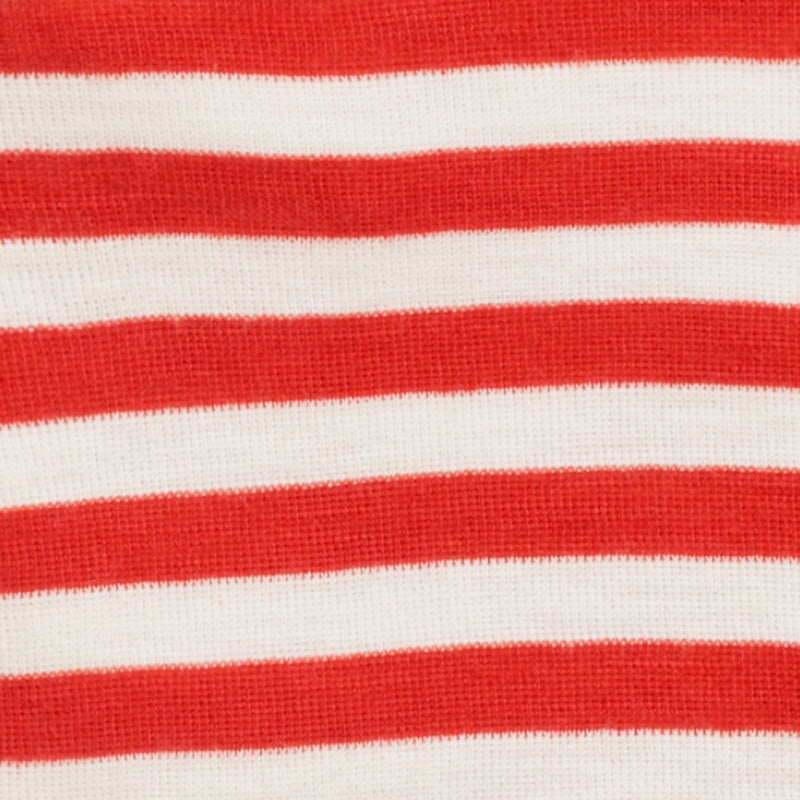 Ull - jordbær/natur - swatch