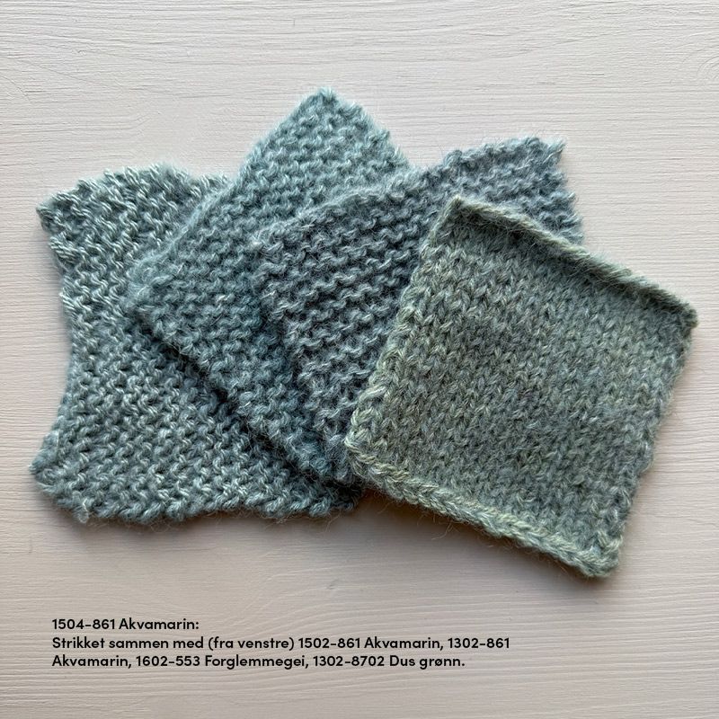 Fløffisilke 50g Akvamarin