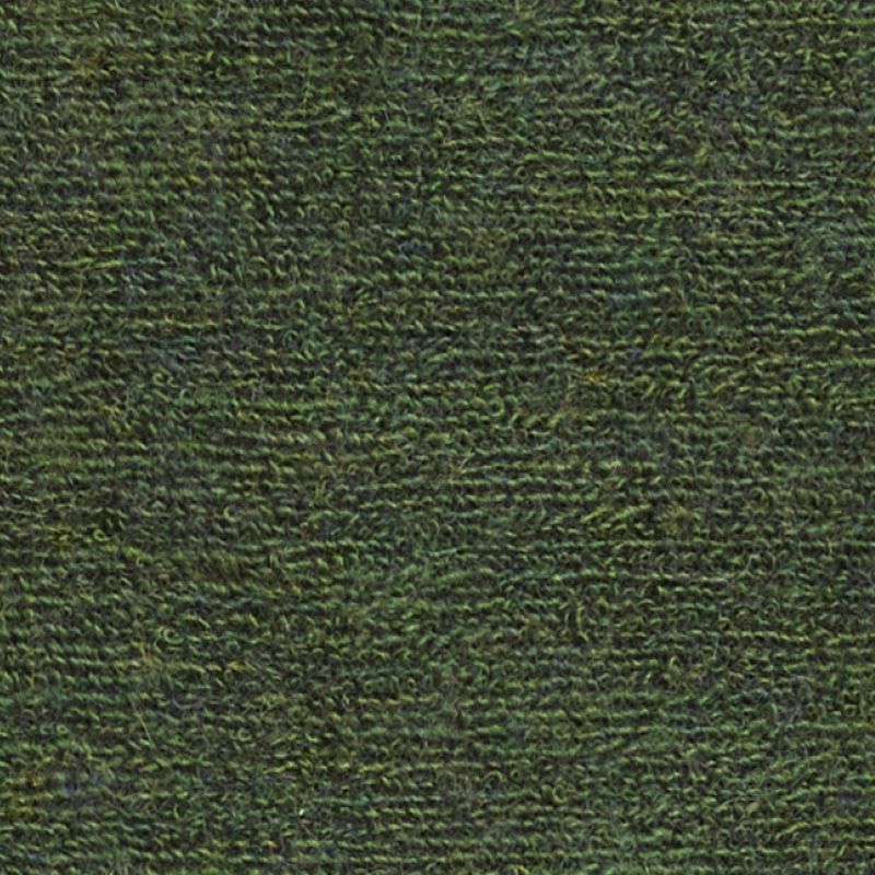 Lue i ullfrotté - Skoggrønn - swatch