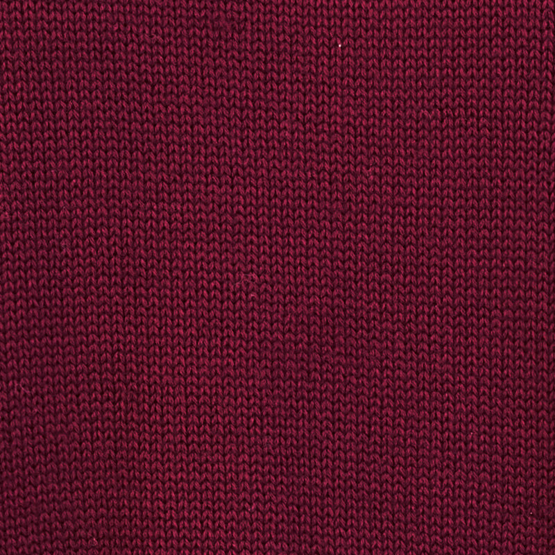 strikket ullgenser - plommerød - swatch