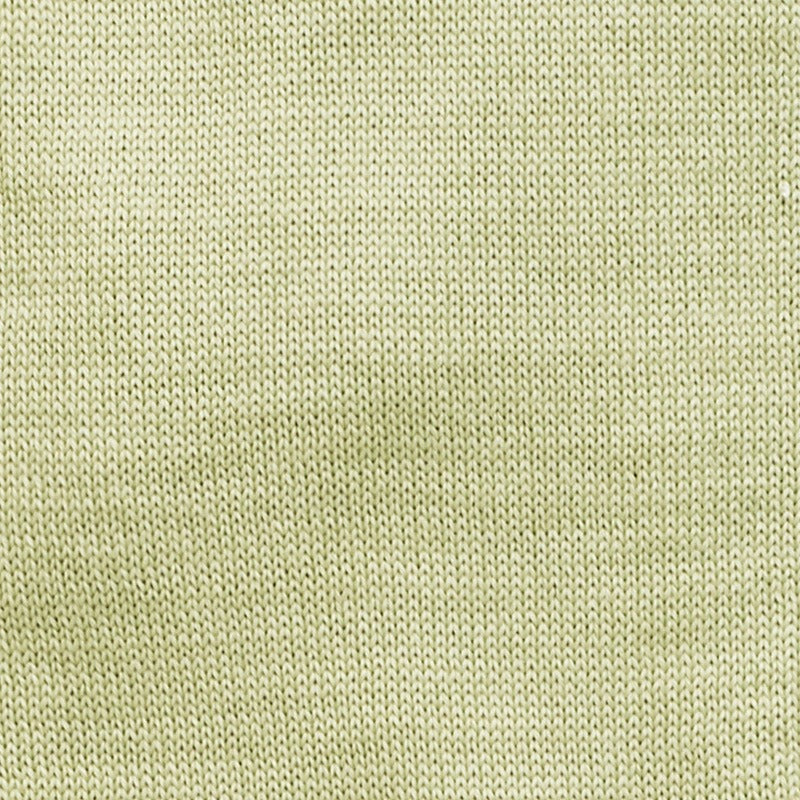 Strikket babydress i ull - Pistasj - swatch