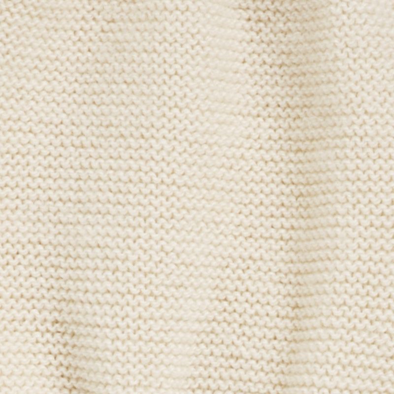 Tynne ullsokker baby, formstrikket - Natur - Hvit/natur - swatch
