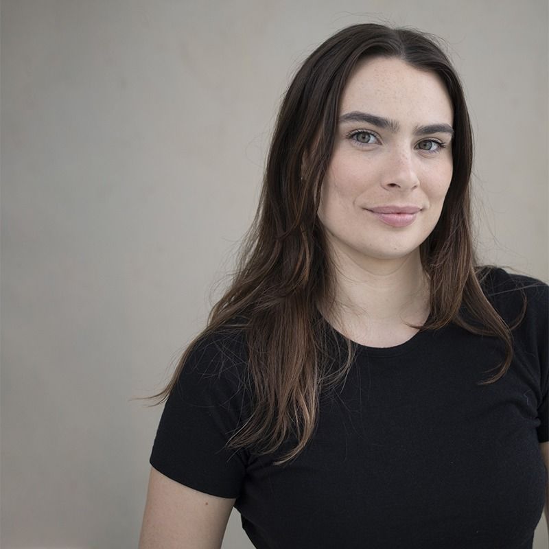 Ulltrøye dame, kort erm, ull med silke - Svart