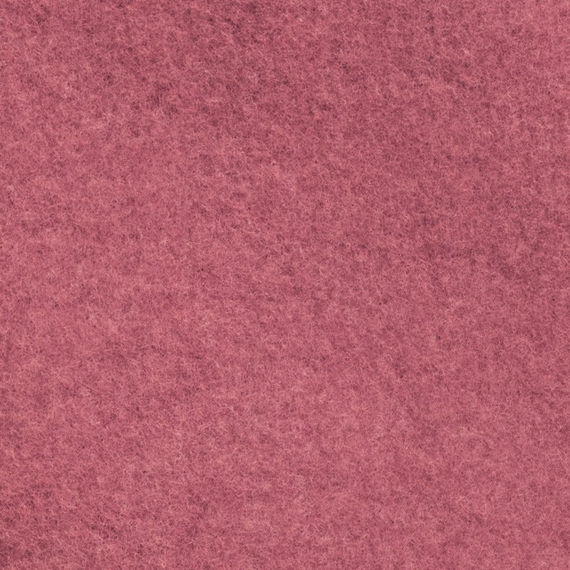 Hettelue i ullfleece m vindbeskytter - Mørk rose - swatch
