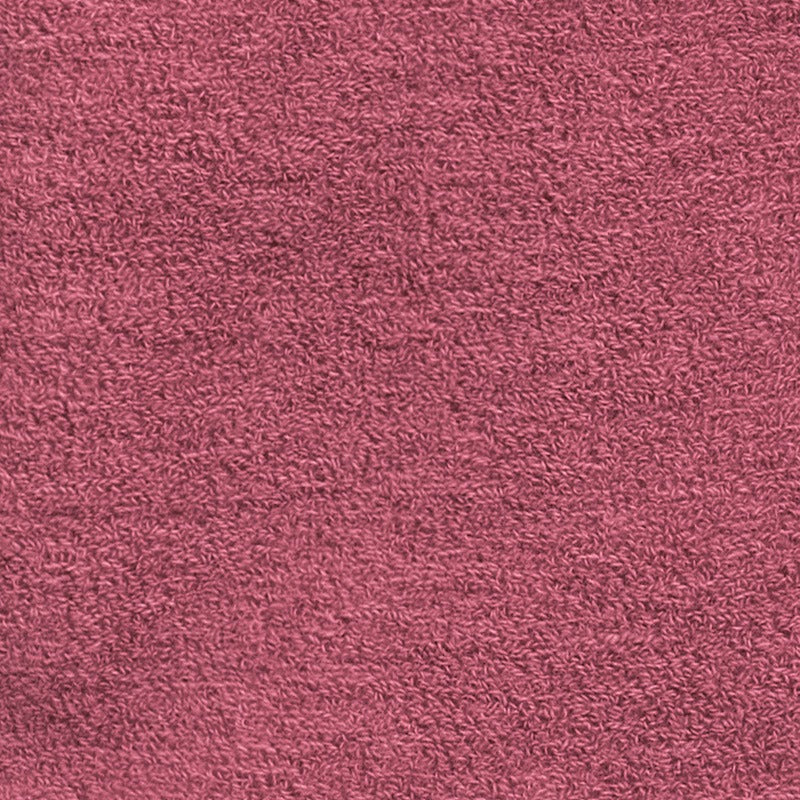 Dress i ullfrotté  - Mørk rose - swatch