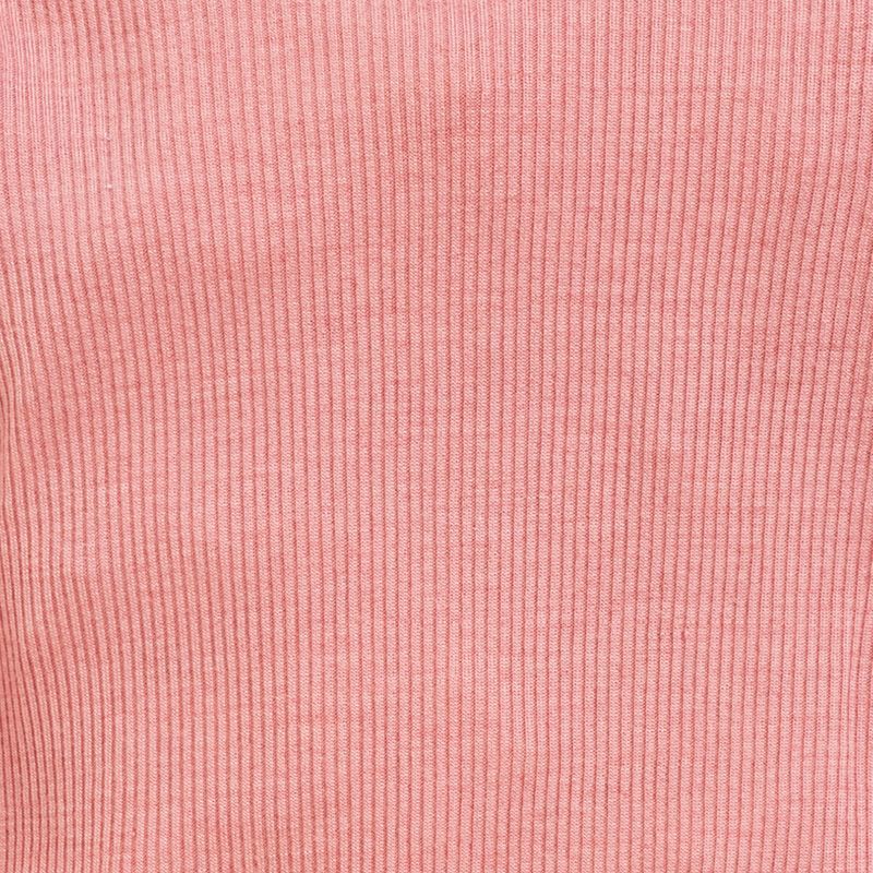 Singlet m/stropper i ull med silke - Lys rose - swatch