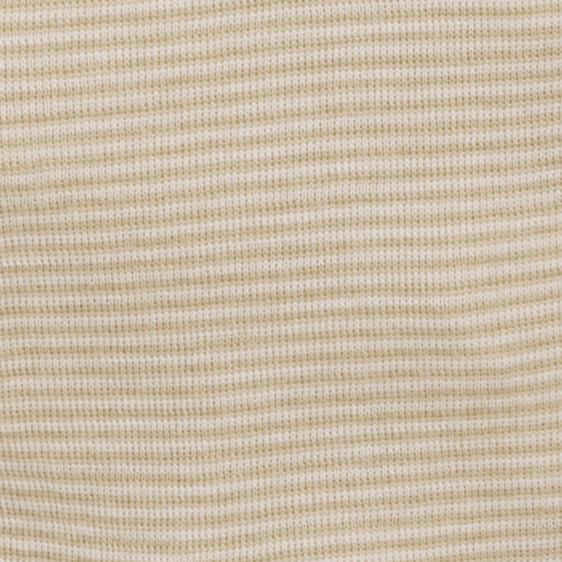 Omslagsbody i ull med silke - Latte/Natur - swatch
