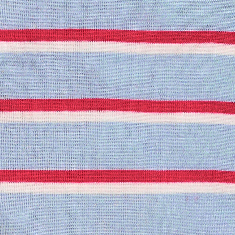 Heldress i ull med silke - Isbre/jordbær/natur - swatch