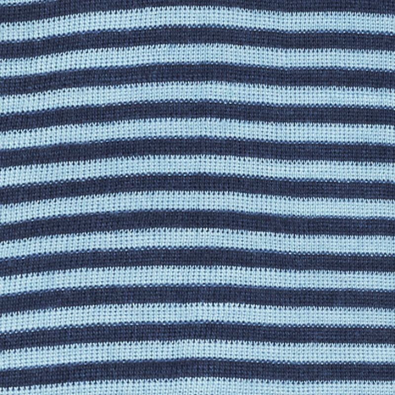 Body i ull med silke - Blå/turkis - swatch