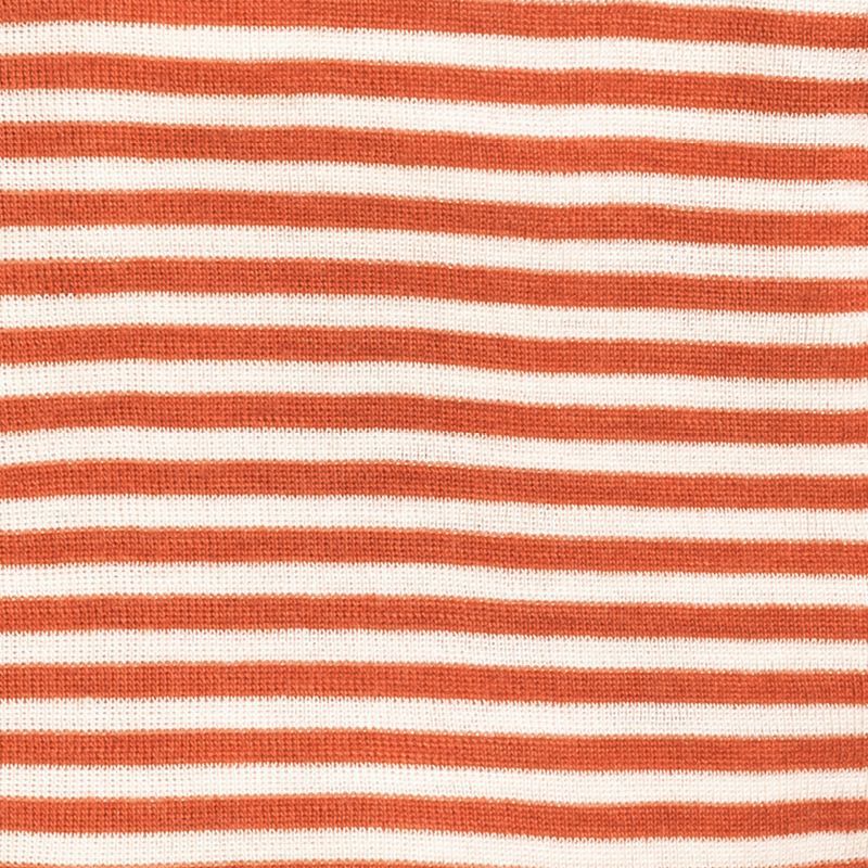 Body i ull med silke - Høstrød/natur - swatch