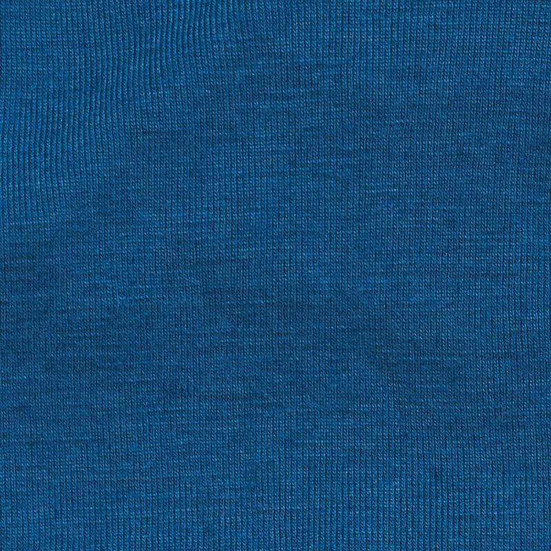 Boxer barn i ull med silke - Dongeriblå - swatch