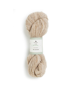 N&oslash;stebarns merinoull 100g  Naturbeige