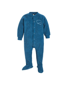 Pysj i ullfrott&eacute; med fot - Dongeribl&aring;